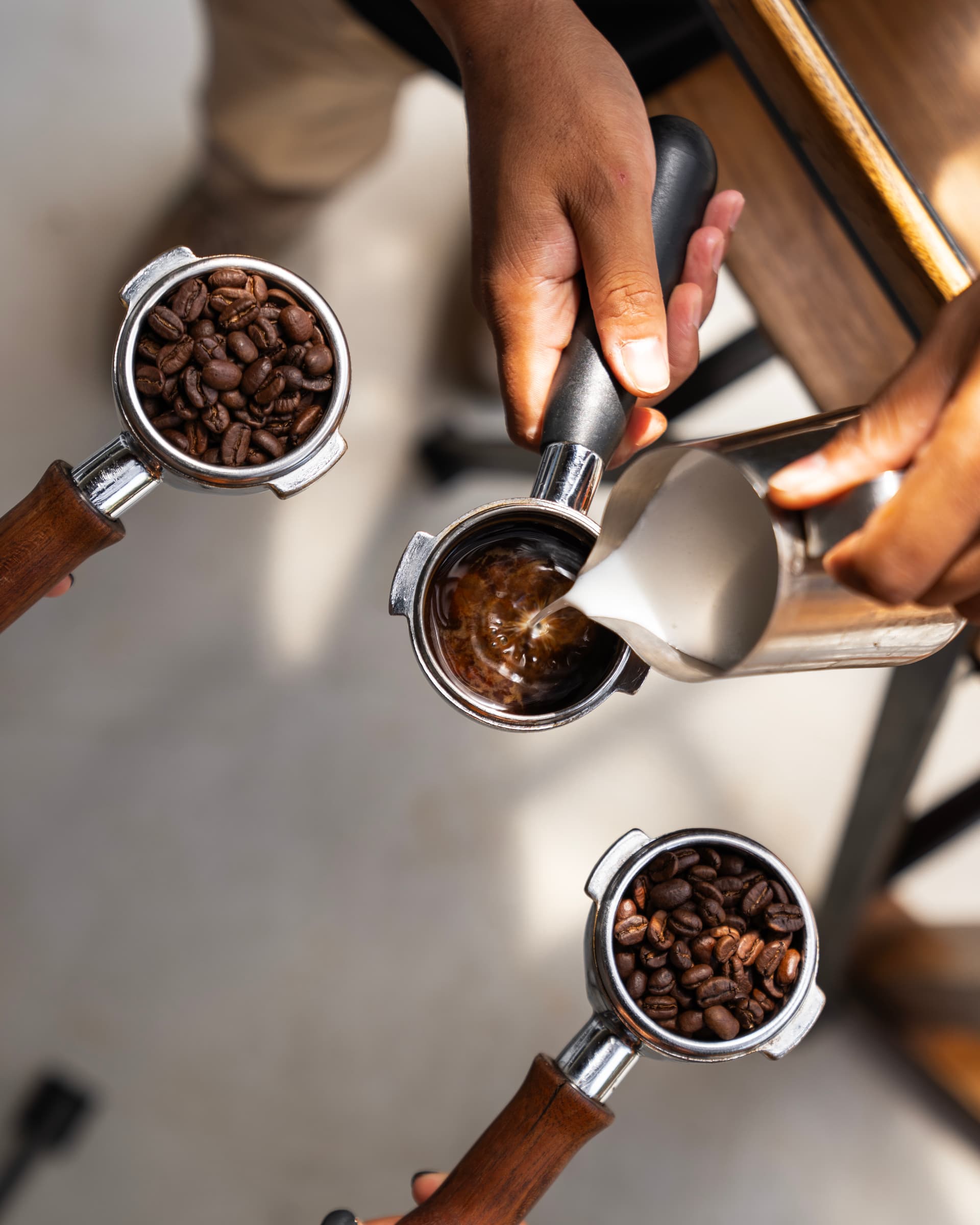 Body Factory Bali cafe - specialty coffee preparation