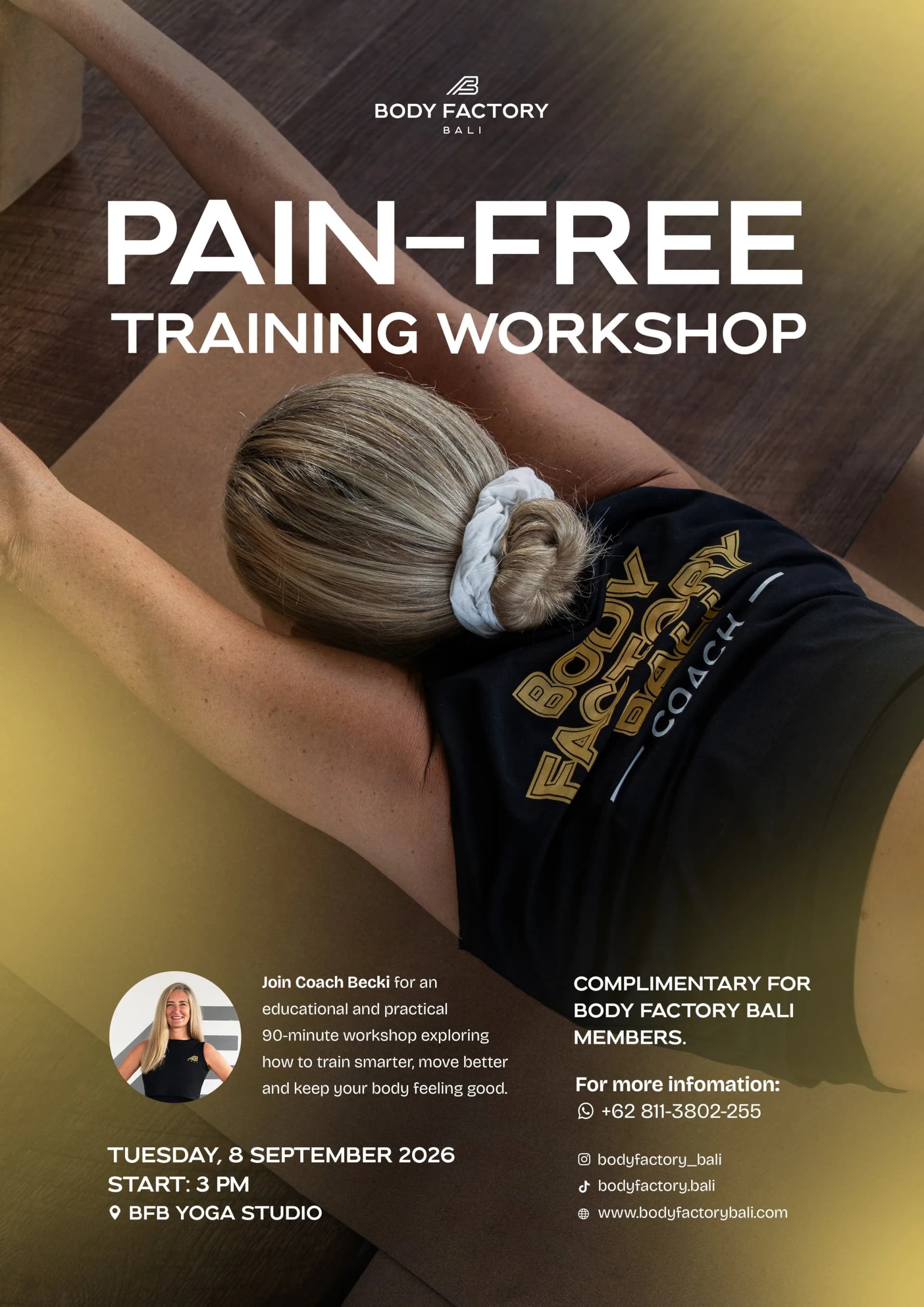 Pain-free Training Workshop