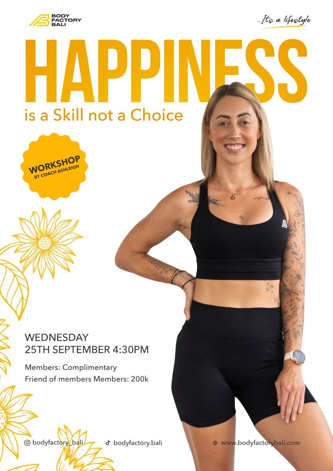 HAPPINESS IS A SKILL